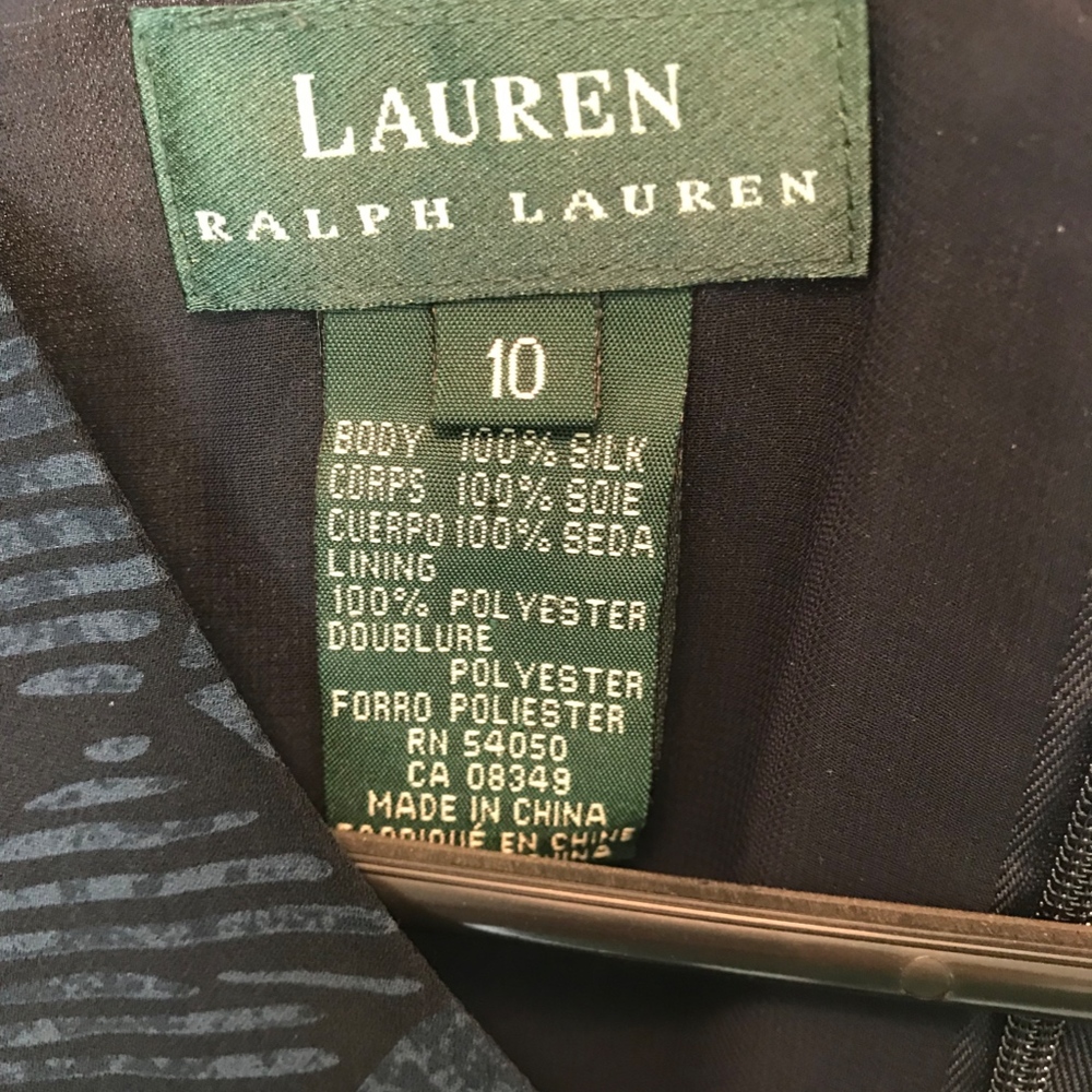 10 - Lauren by Ralph Lauren - Maxi Silk Dress - Picture 3 of 6